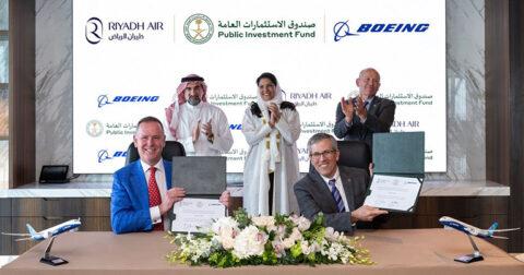 Riyadh Air announces first fleet order of 72 Boeing 787-9 Dreamliners and innovative cabin interiors