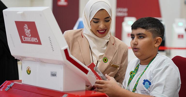Emirates cabin crew and ground staff complete training to assist travellers with hidden disabilities