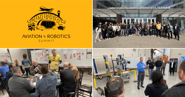 Airports, airlines and roboticists converge in Pittsburgh at the first-ever Aviation & Robotics Summit