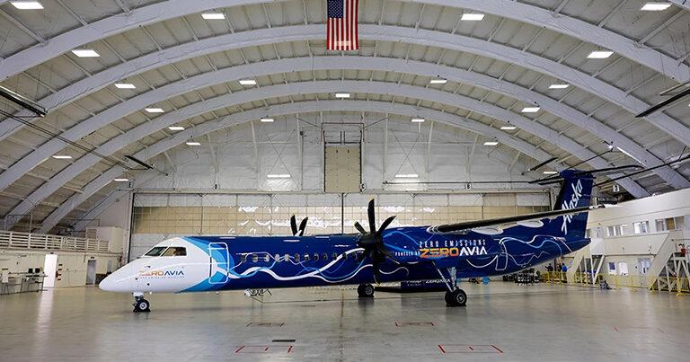 Alaska Airlines and ZeroAvia begin developing world’s largest zero-emission aircraft