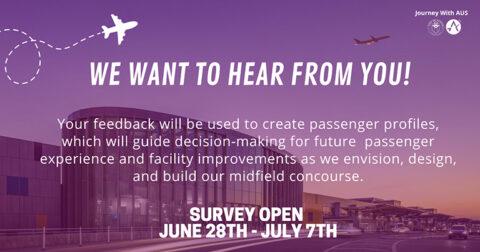 Austin-Bergstrom International Airport launches survey for travellers to help inform expansion design