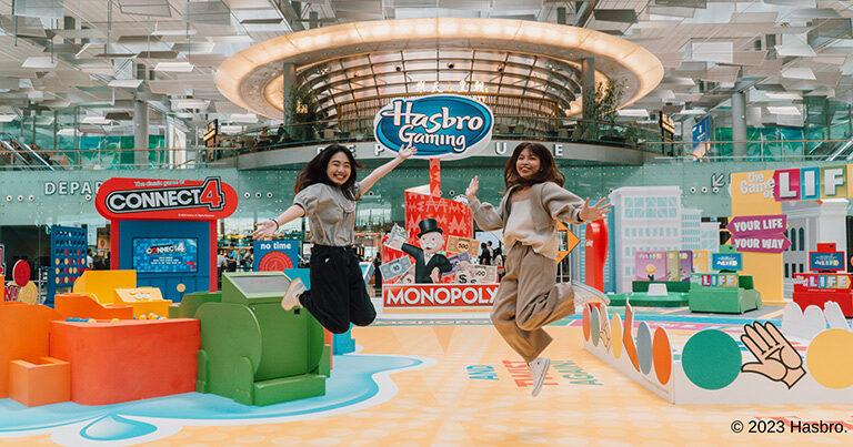 Changi Airport enhances passenger experience with “Hall of Games” in Terminal 3 departure hall