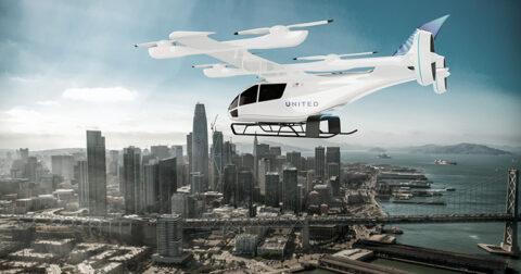 United Airlines and Eve Air Mobility collaborate to bring first electric commuter flights to San Francisco