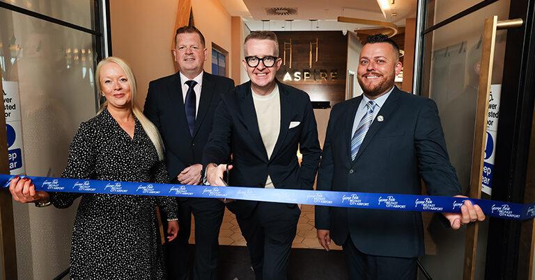 Belfast City Airport opens £1.2m refurbished Aspire Lounge “truly elevating the travel experience”
