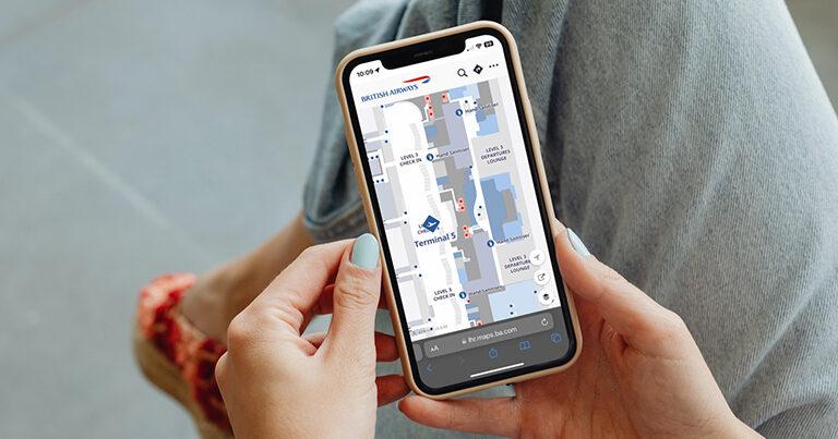British Airways trials digital wayfinding tool to help customers have a more seamless experience through London Heathrow