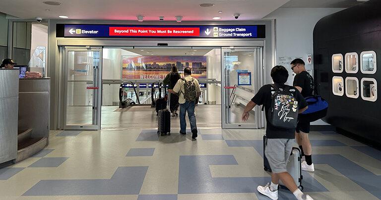 Oakland Airport completes $11 million terminal security exit project “providing additional non-intrusive measures”