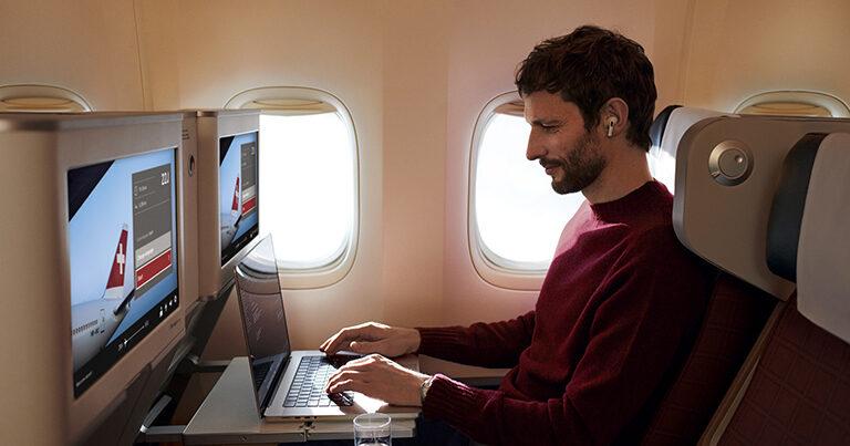 SWISS enhances inflight connectivity with free internet for chat services on all long-haul flights
