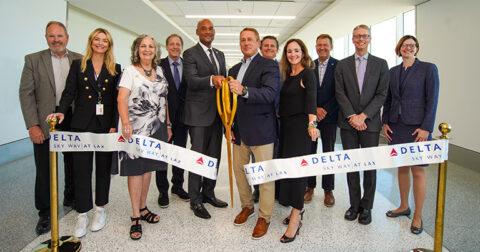 Delta Sky Way project opens at Los Angeles International Airport “creating exceptional guest experiences”