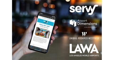 LAX brings new level of personalisation to digital retail and F&B ordering with Airport Dimensions and Servy