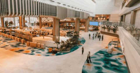 Engineering and expansion works at Changi Airport Terminal 2 completed