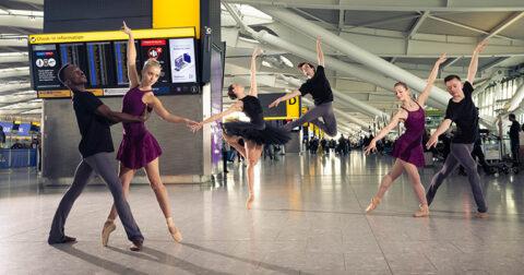 Heathrow hosts ballet performances throughout December “conveying magic of Christmas period for every passenger”