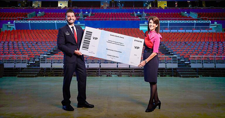 Qantas partners with Ticketek on ticket and travel packages “for an all-inclusive and seamless experience”