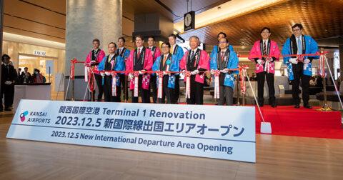 VINCI Airports opens renovated terminal at Kansai Airport positioning it “at the forefront of passengers’ expectations”