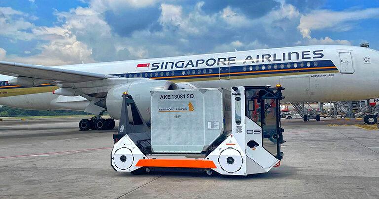 Changi Airport Group collaborates with Aurrigo to trial new autonomous baggage handling vehicle