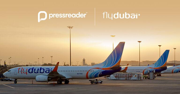 flydubai enhances onboard experience with addition of PressReader digital magazines to IFE system