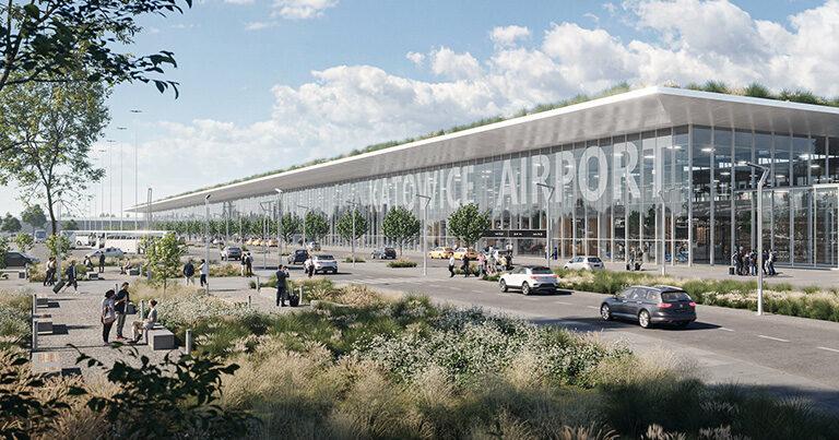 Katowice Airport to build modern new central passenger terminal designed with functionality and flexibility