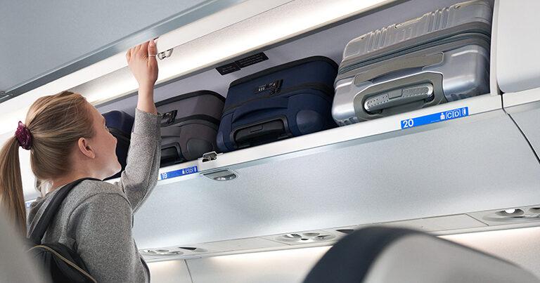 United enhances passenger experience by becoming first airline to add new, larger overhead bins to Embraer E175 aircraft