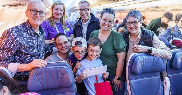 ADM and Air Transat organise ‘Premium Kids’ event for children with autism to become familiarised with typical airport journey