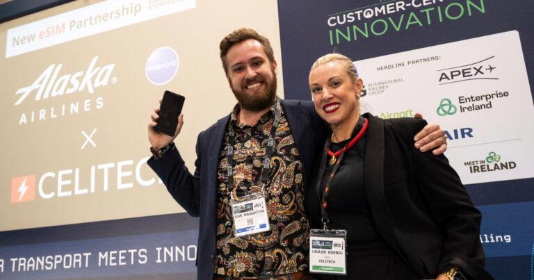 Alaska Airlines announces partnership with CELITECH at FTE EMEA – becoming first North American airline to offer eSIM technology