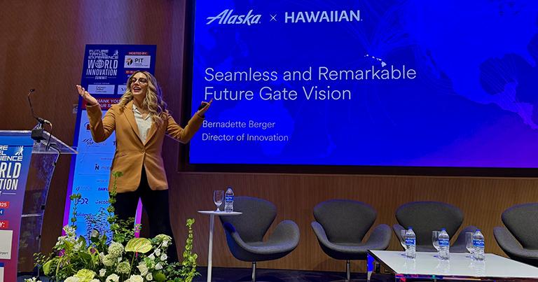 Alaska Airlines unveils vision for future gate experiences at FTE World Innovation Summit