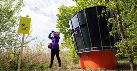 Heathrow opens bird watching tower as it enhances commitment to biodiversity and launches Nature Positive Plan