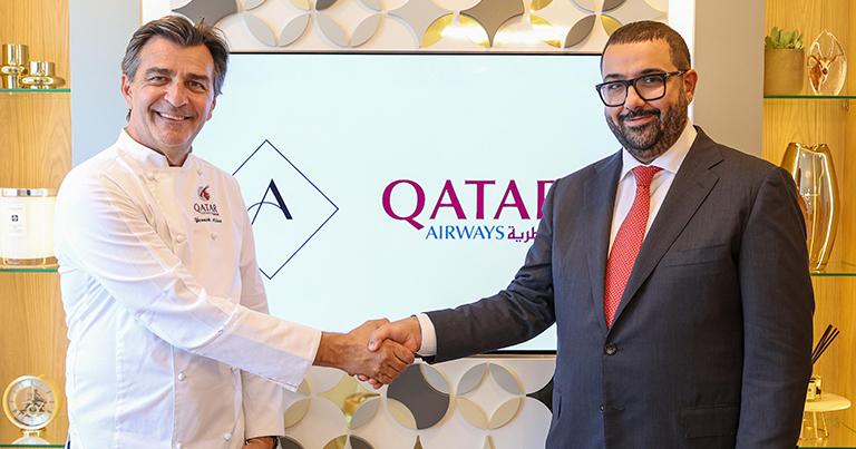 Qatar Airways elevates culinary experience for “a refined, multi-sensory journey”