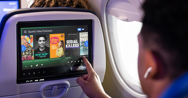 United and Spotify announce unique collaboration to deliver an even more entertaining travel experience