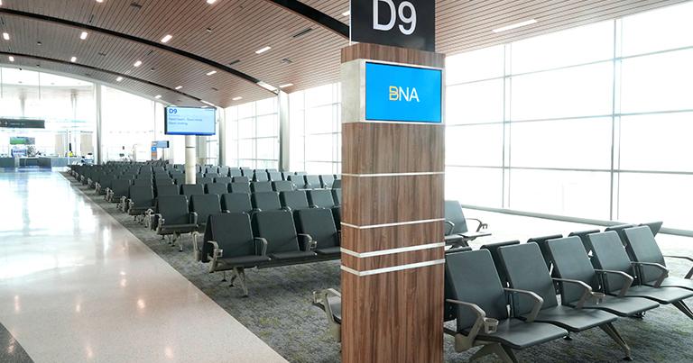 Nashville International Airport unveils Concourse D extension for an enhanced CX