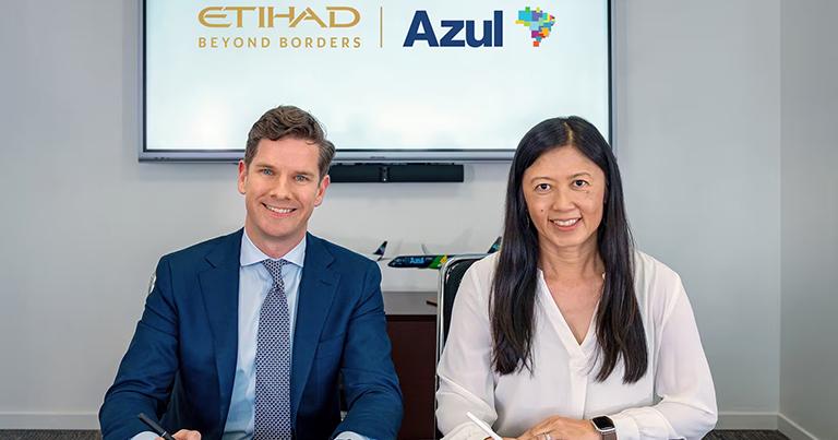 Etihad Airways and Azul Brazilian Airlines launch loyalty partnership for enhanced CX