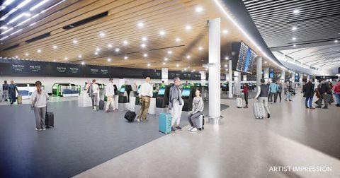 Auckland Airport launches significant transformation of departure hall “for a technology-led travel future”