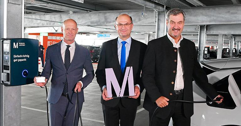 Munich Airport opens charging park for electric vehicles as part of ‘NetZero 2035 Strategy’