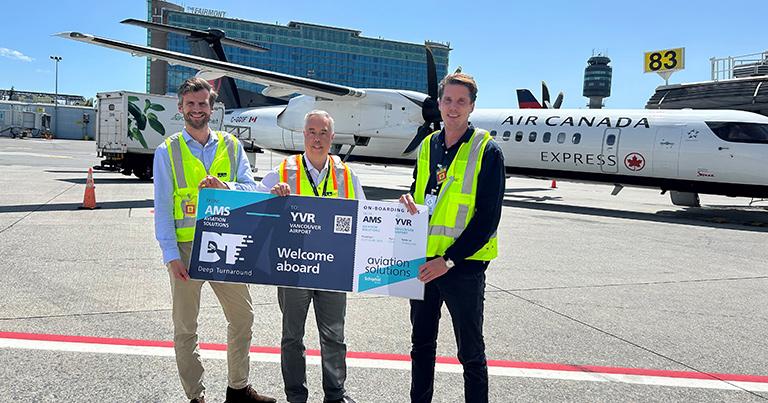 YVR launches AI-powered innovation to optimise aircraft turnaround process in partnership with Aviation Solutions