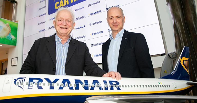 Ryanair and CarTrawler announce new car rental partnership enhancing the airline’s ancillary offering
