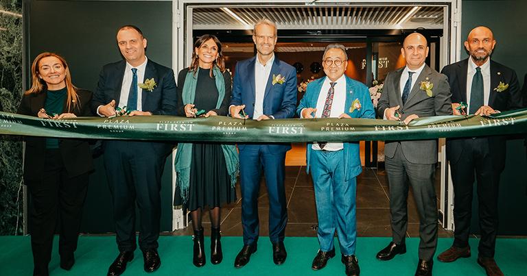 Aeroporti di Roma welcomes opening of inaugural Plaza Premium First Lounge in Europe at FCO