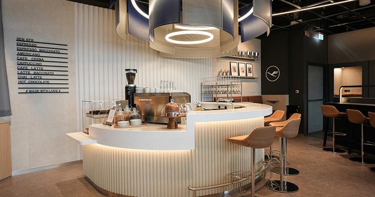 Lufthansa opens “dynamic, industrial, and mobile” renovated lounge at Stuttgart Airport