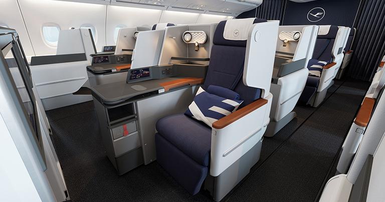 Lufthansa modernises A380 Business Class for an enhanced premium travel experience