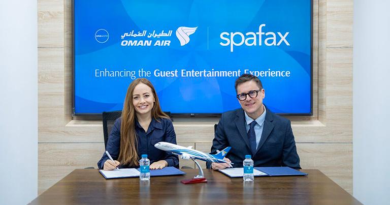 Oman Air and Spafax renew inflight entertainment partnership with focus on “greater use of data and insight”