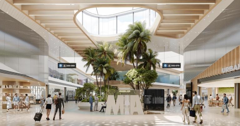 American Airlines unveils plans for reimagined Concourse D at Miami International Airport