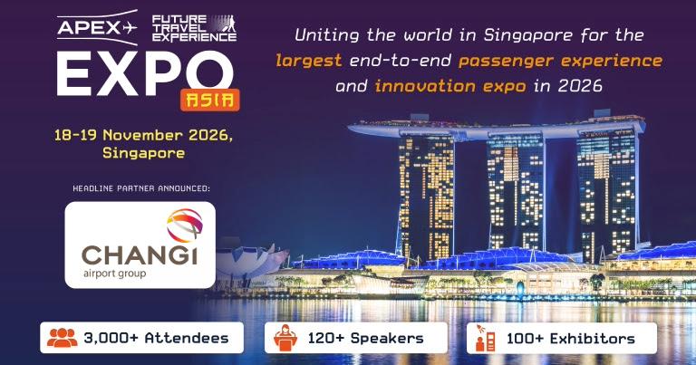 Changi Airport Group confirmed as Headline Partner of APEX FTE EXPO Asia 2026 as event enters exciting new chapter