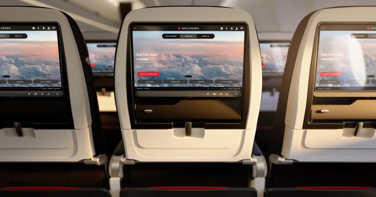 Air Canada introduces Panasonic Avionics’ Astrova inflight engagement solution