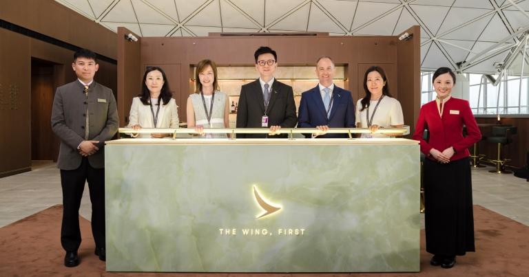 Cathay Pacific redefines premium lounge experience with redesigned The Wing, First at HKIA