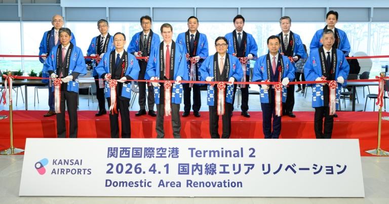 Kansai Airports opens new domestic area as part of major renovation project at KIX Terminal 2