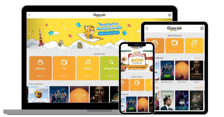 Tigerair Taiwan launches first-ever IFE experience in partnership with Bluebox Aviation Systems