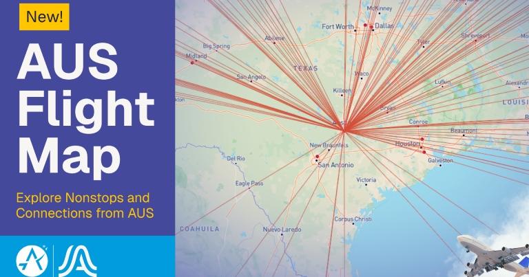 AUS introduces digital flight map to enhance passenger experience and route exploration