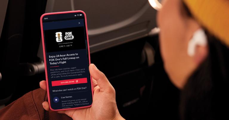 Delta brings FOX One onboard, expanding Delta Sync with live sports and premium streaming