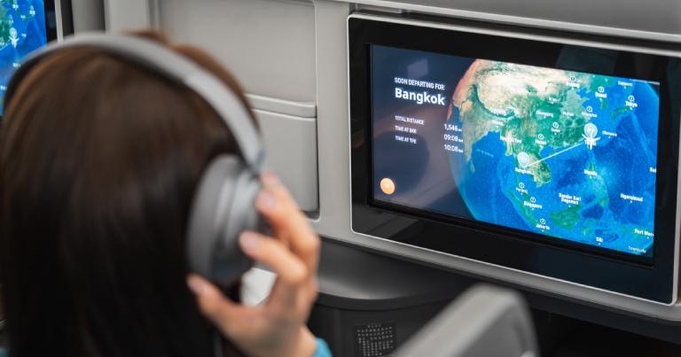 EVA Air selects Panasonic Avionics’ Arc 3D inflight map platform for A350 fleet
