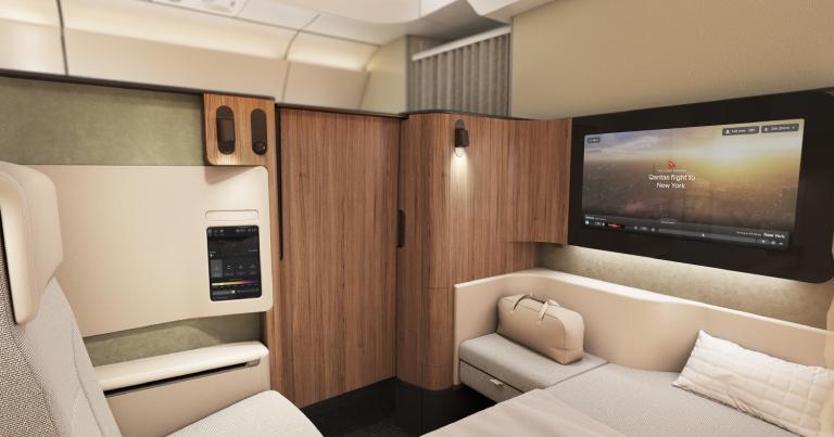 Qantas unveils next evolution of science-led A350 cabin design for Project Sunrise ultra long-haul flights