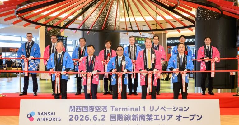 Kansai International Airport completes Terminal 1 transformation with new retail and duty free offering