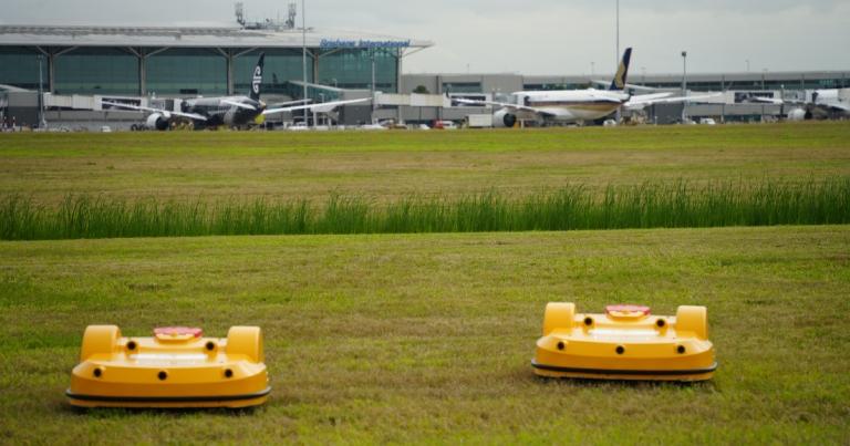Brisbane Airport trials autonomous robot mowers to boost airside efficiency and sustainability