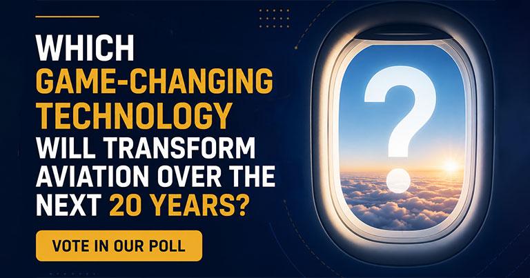 Vote now: What will be aviation’s most game-changing technology over the next 20 years?